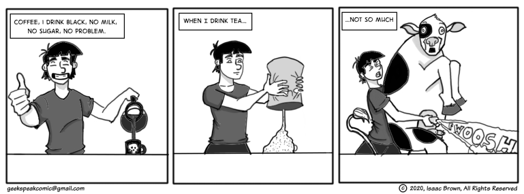Geek Speaking of Milk Tea